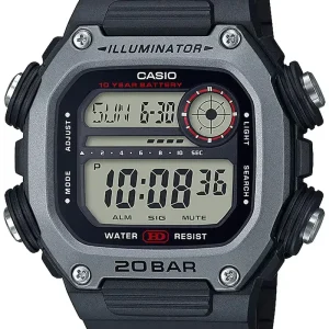 Casio Men's Black DW-291H-1AJF Collection Wristwatch Durable Design