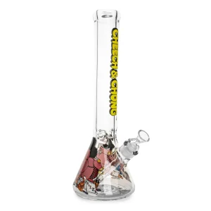 Cheech & Chong Bloat On Beaker Bong - 15in