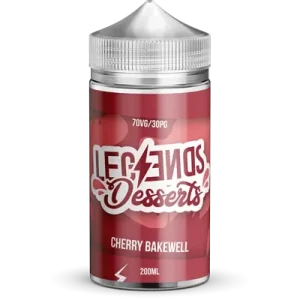 CHERRY BAKEWELL (DESSERTS) 200ML E LIQUID BY LEGENDS PGVG 30/70