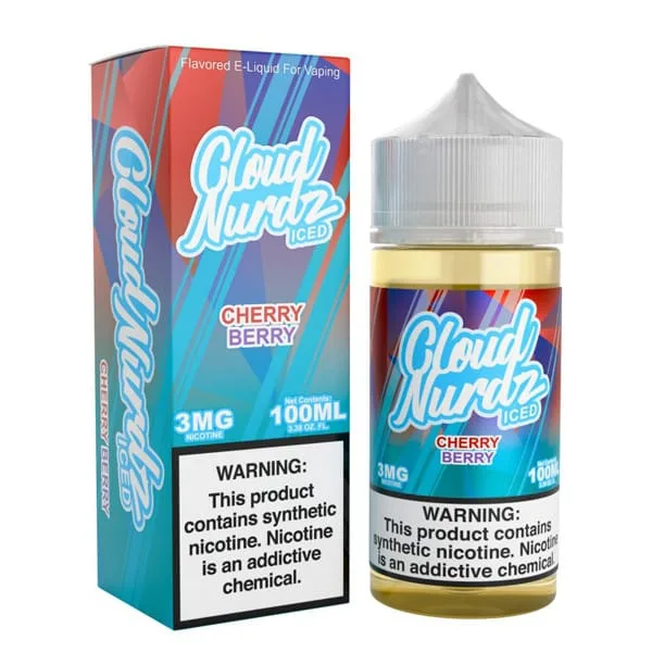 Cherry Berry Iced Cloud Nurdz 100ml