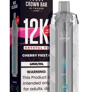 Cherry Fiesta Al Fakher Crown Bar Crystal V2 12K