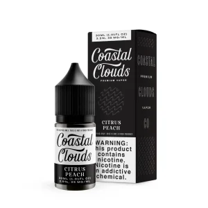 Citrus Peach 30ml Salt E-Juice | Coastal Clouds