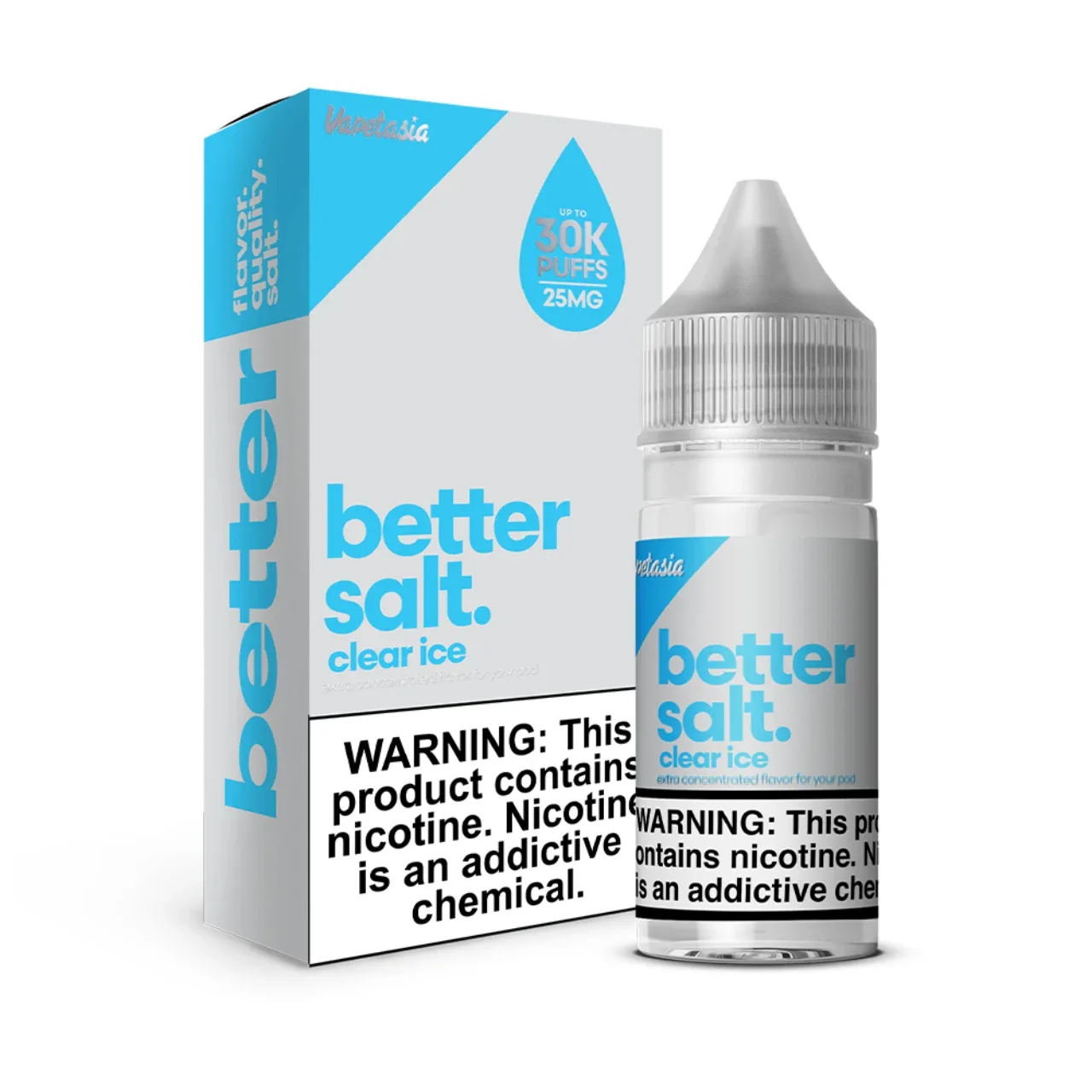Clear Ice 30ml E-Juice | Better Salt