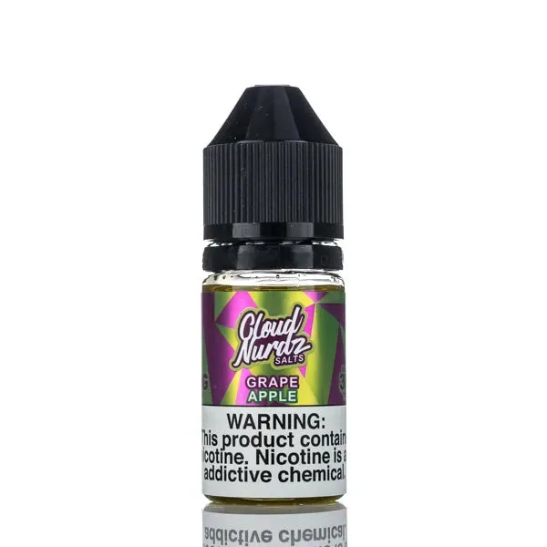 Cloud Nurdz Salts E-Liquid – Grape Apple – 30ml - Image 2