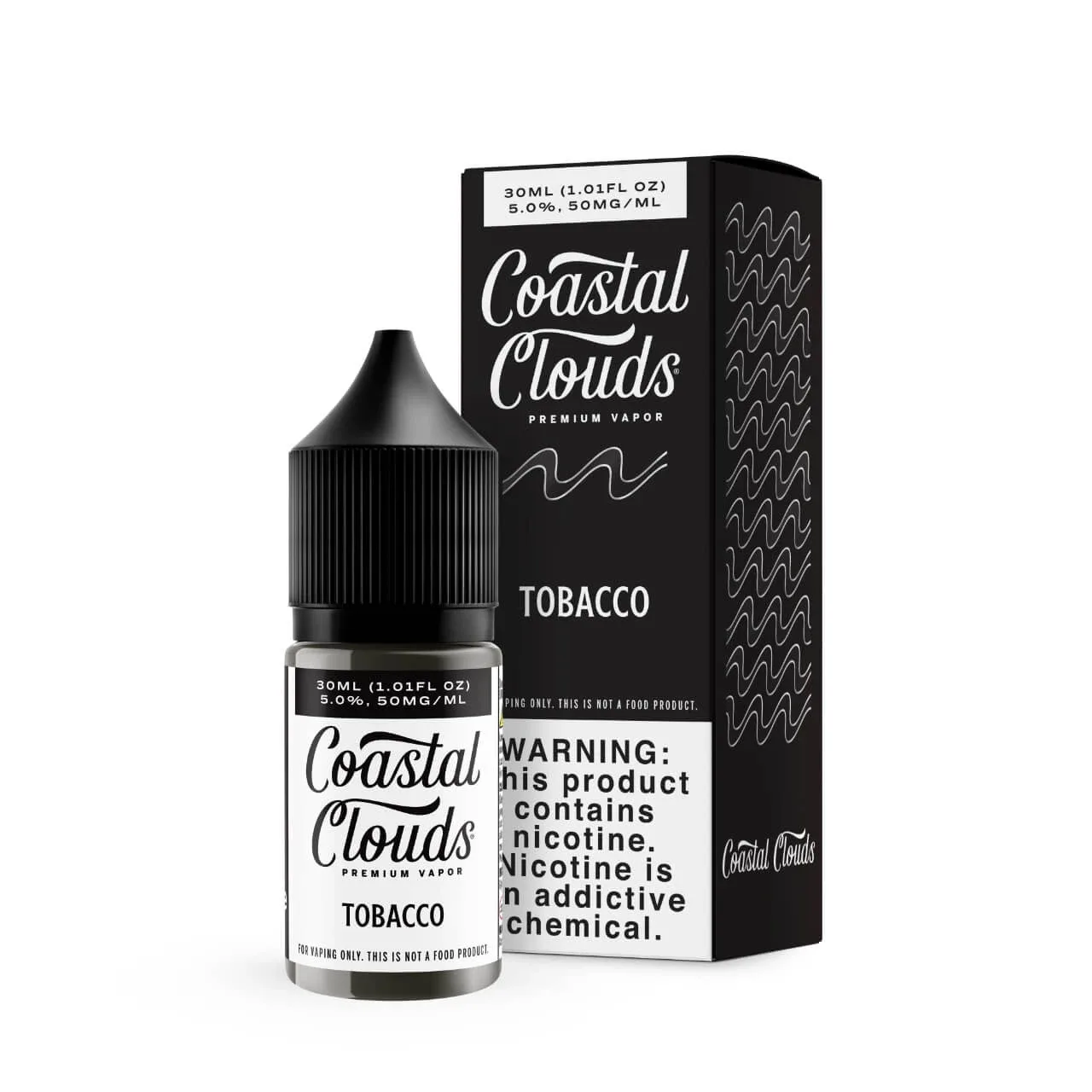Coastal Clouds Tobacco 30ml Salt E-Juice