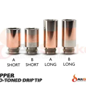 Copper Two Toned Drip Tips