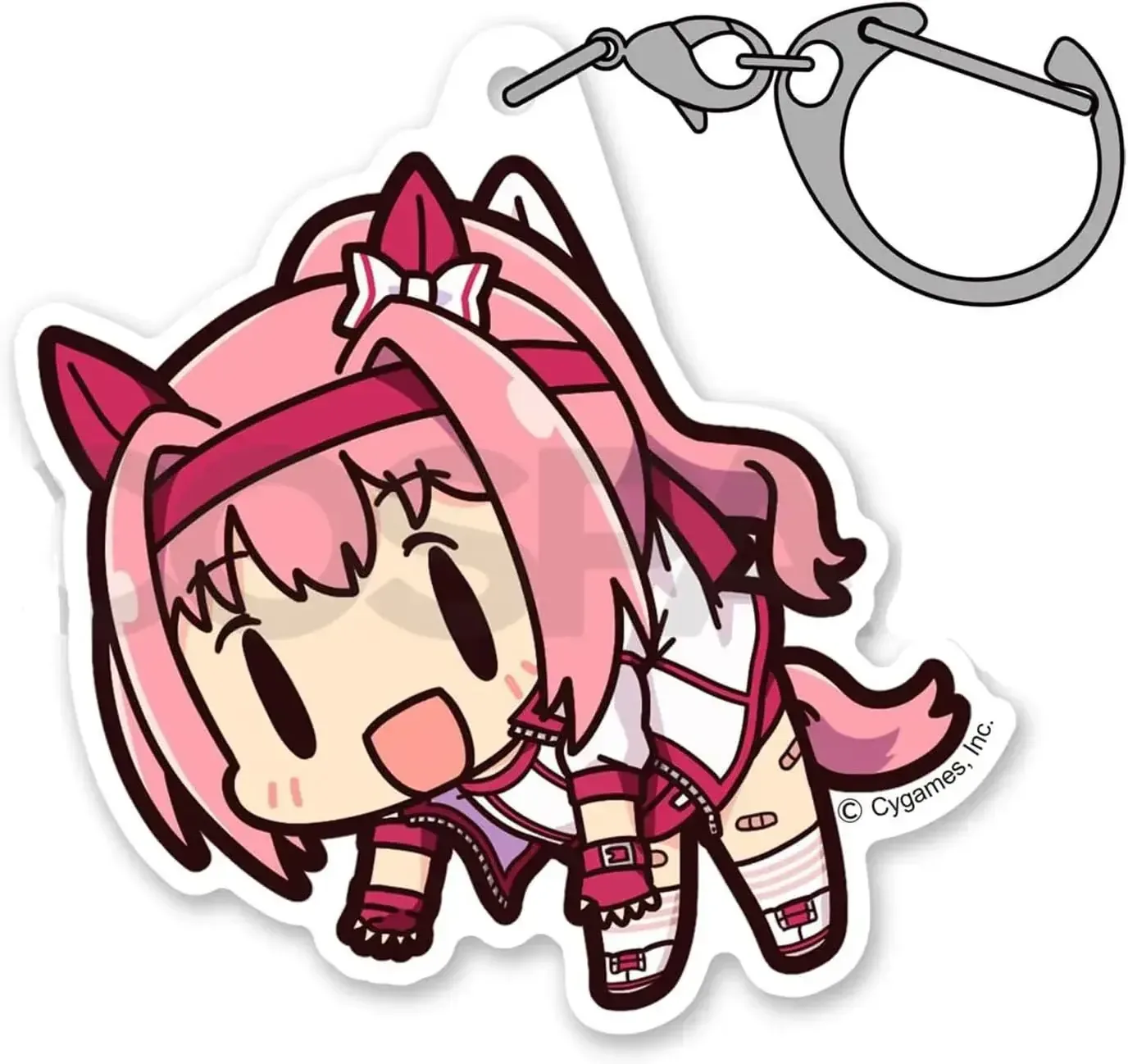 COSPA Uma Musume Haru Urara Acrylic Tsumamare Keychain 60 mm