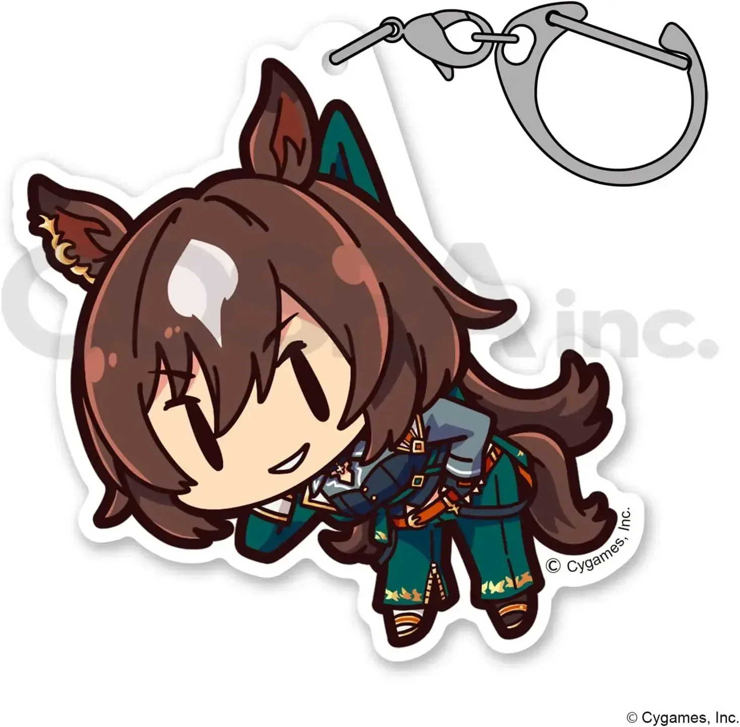 COSPA Umamusume Pretty Derby Sirius Zipper Keychain Acrylic 60mm