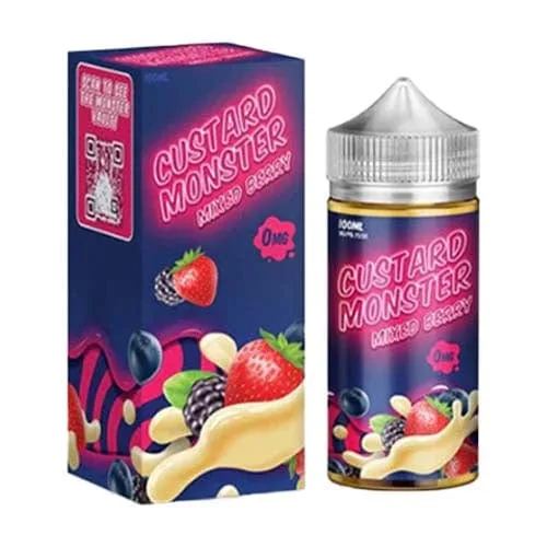 Custard Monster Mixed Berry by Jam Monster 100ML