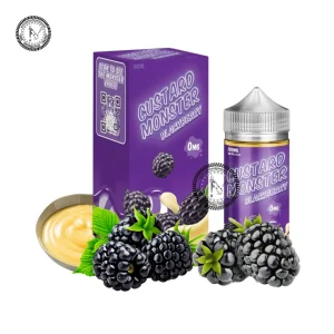 Custard Monster Salt Blackberry Custard Salt by Jam Monster Salt 30ML