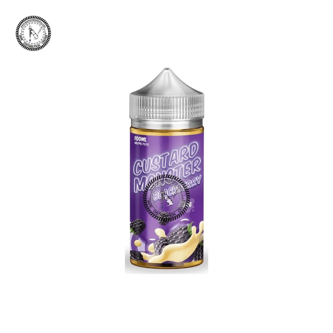 Custard Monster Salt Blackberry Custard Salt by Jam Monster Salt 30ML - Image 2