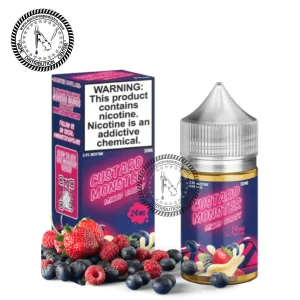 Custard Monster Salt Mixed Berry Salt by Jam Monster Salt 30ML