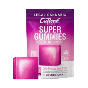 Cutleaf Super Gummies 30mg