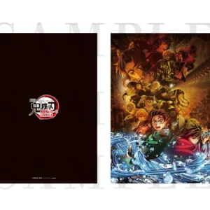 Demon Slayer Infinity Castle Arc A4 Clear File – Key Visual Vol.1