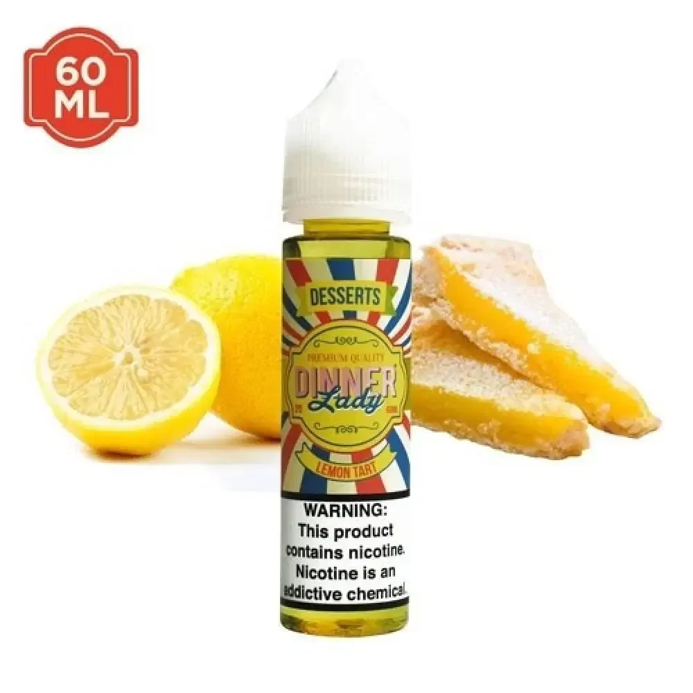Dinner Lady Lemon Tart Vape e-Liquid 100mL