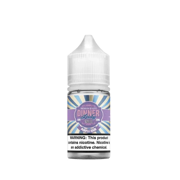 Dinner Lady Salt Nicotine Liquid - Purple Rain | 30mL - Image 2