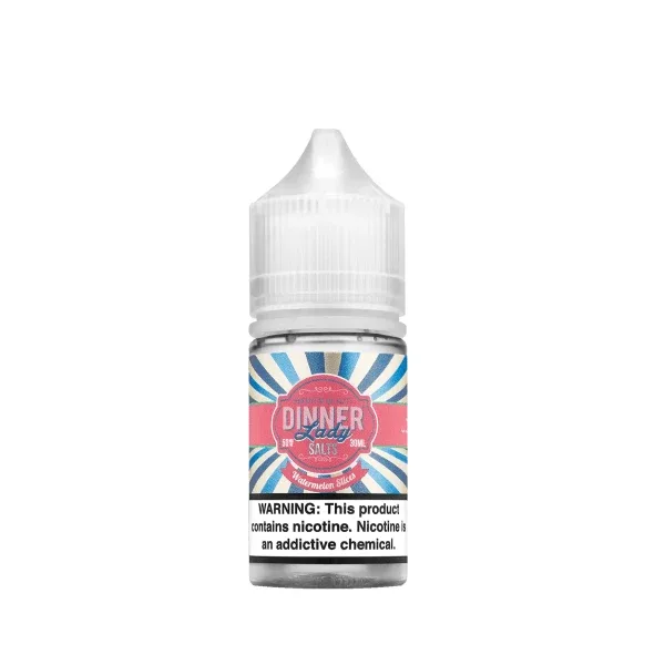 Dinner Lady Salt Nicotine Liquid - Watermelon Slices | 30mL - Image 2