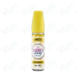 Dinner Lady Sweets Lemon Sherbets 50ml Shortfill E