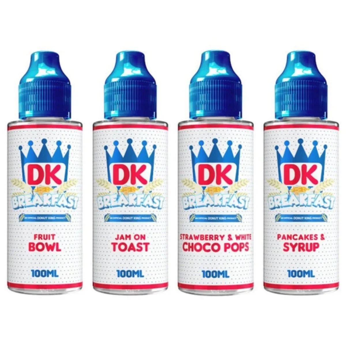 Donut King Breakfast 100ml Shortfill E-liquid