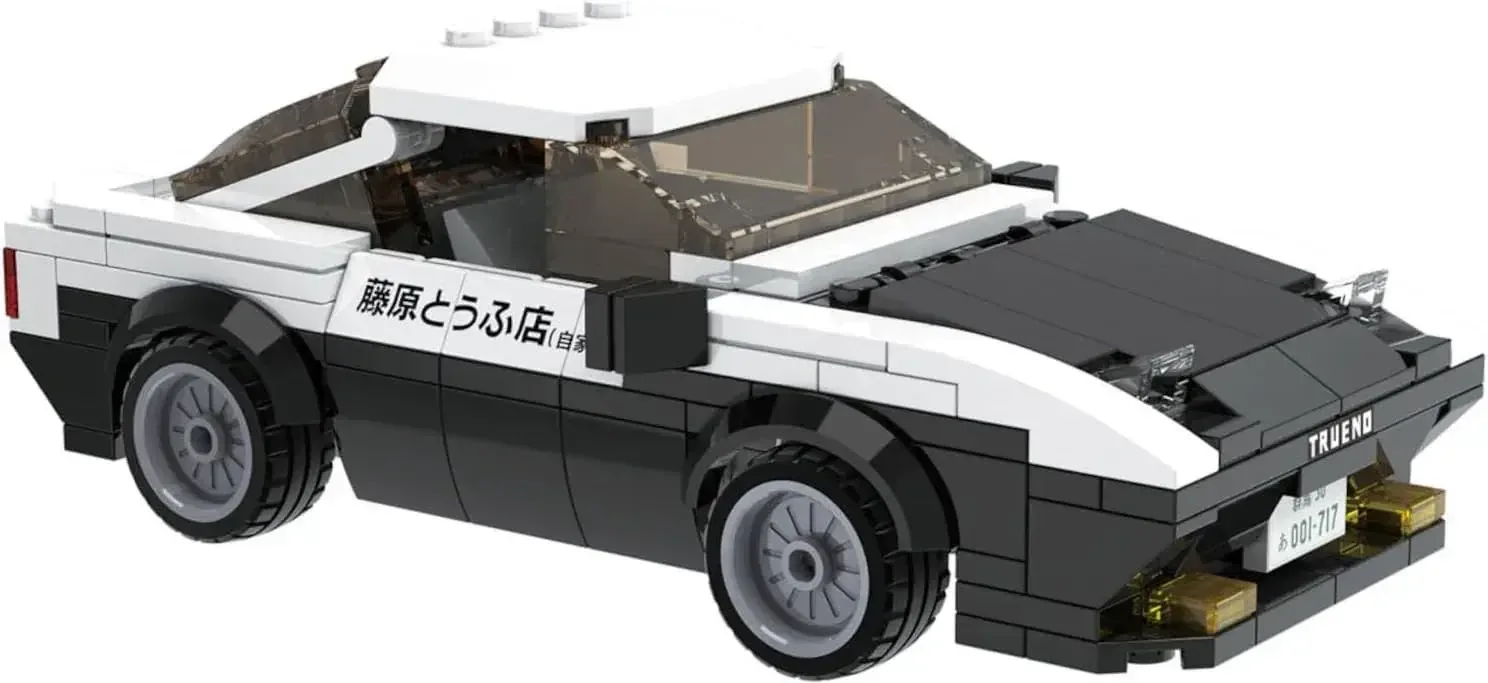 Doyusha Initial D AE86 Trueno Model Block Kit, Approx. 1/24 Scale