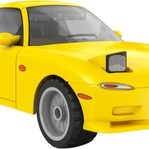 Doyusha RX7 FD3S Initial D Takahashi Building Kit, 66-Piece Model