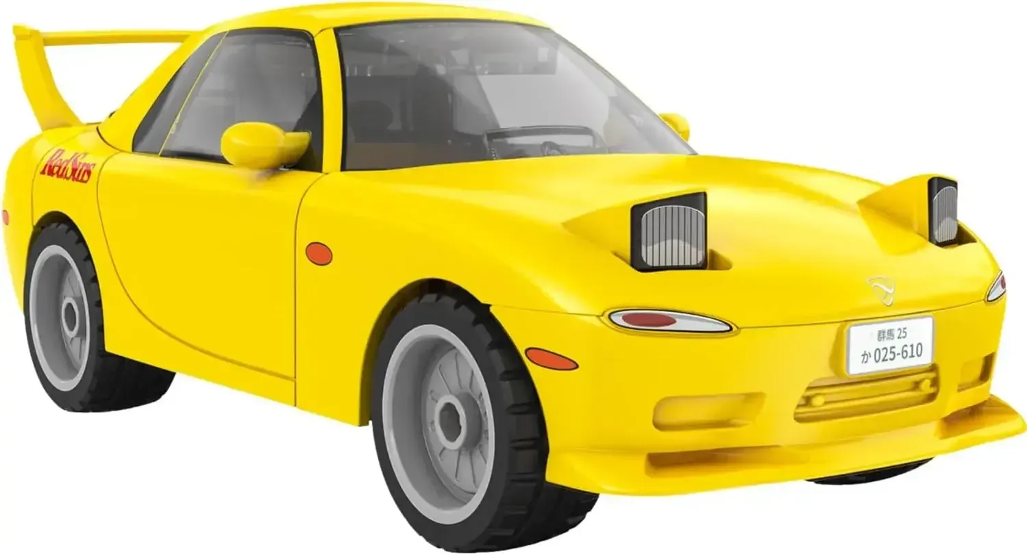 Doyusha RX7 FD3S Initial D Takahashi Building Kit, 66-Piece Model