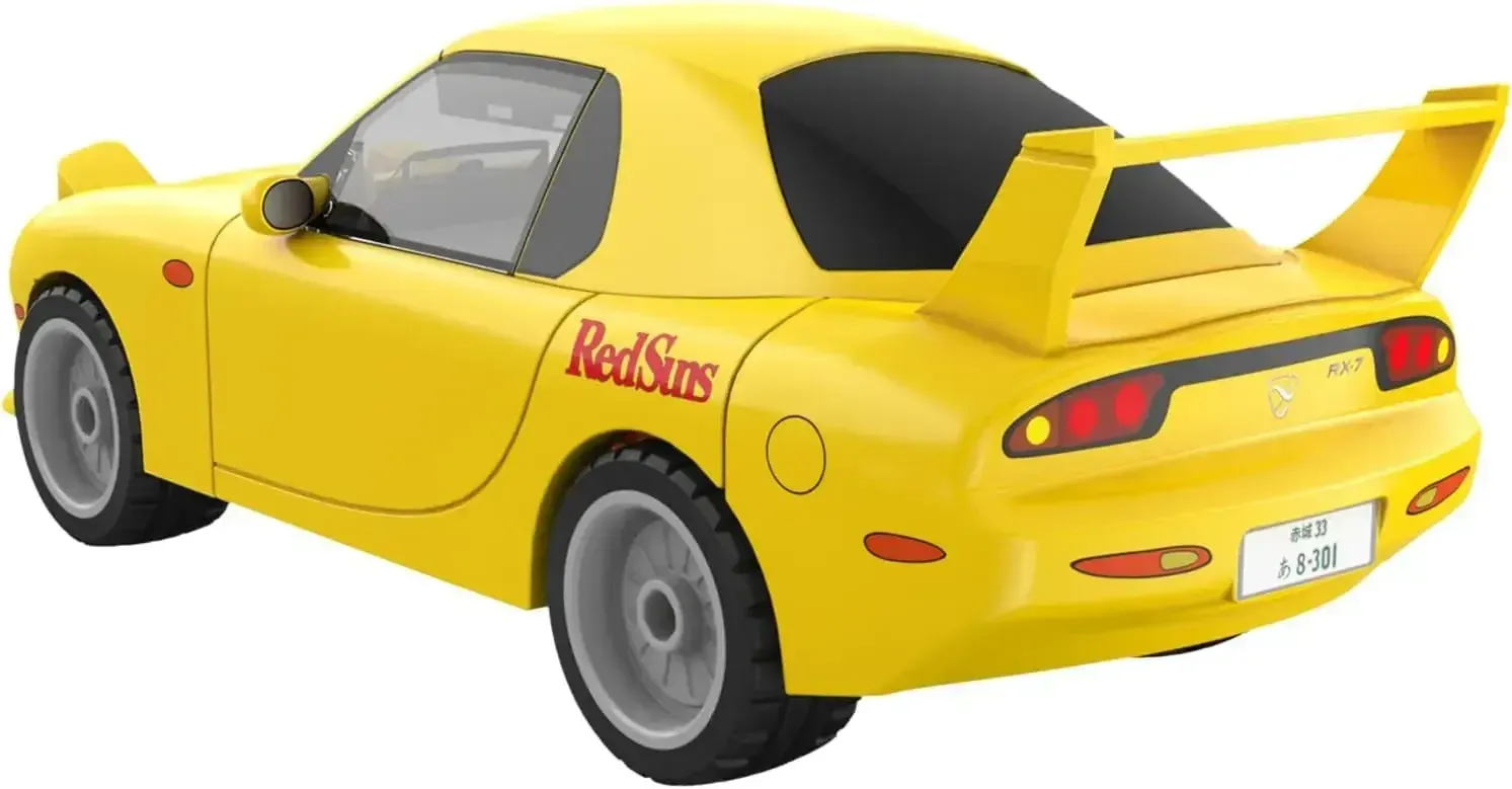 Doyusha RX7 FD3S Initial D Takahashi Building Kit, 66-Piece Model - Image 2