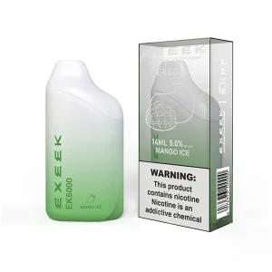 Ecap EXEEK EK6000 Disposable Vape (5%, 6000 Puffs)