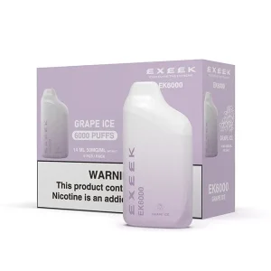 Ecap EXEEK EK6000 Disposable Vape (5%, 6000 Puffs)