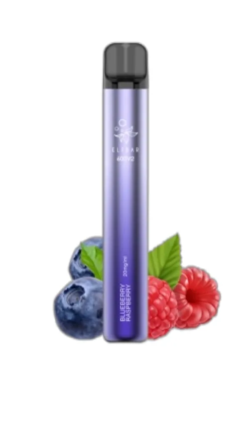 ELF BAR 600V2 Disposable 600 Puffs Blueberry Raspberry 550mAh
