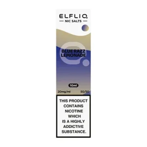 Elf Bar ElfLiq Blue Razz Lemonade Nic Salt Vape Juice 10ml