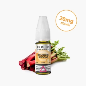Elf Bar - ElfLiq | Rhubarb Snoow | Nicotine Salt Liquid (20mg)
