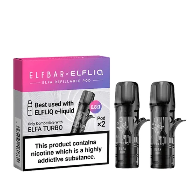 Elfliq Elfa Turbo Refillable Empty Pods