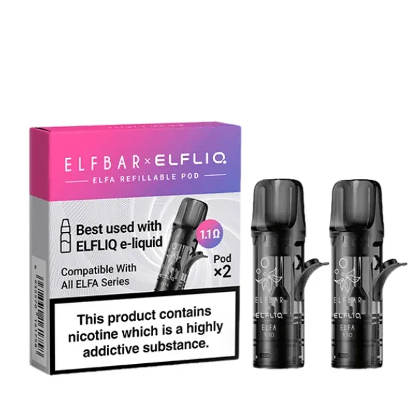 Elfliq Elfa Turbo Refillable Empty Pods - Image 2