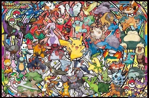 Ensky 1000pc Pokemon Best Partner Jigsaw Puzzle (50x75cm) 1000-AC010
