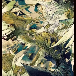 Ensky Magic Gathering FINAL FANTASY Garuda Card Sleeves 80pc
