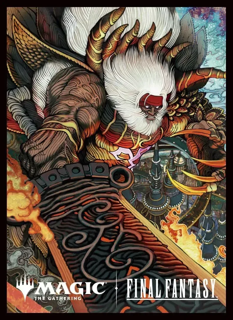 Ensky MTG Final Fantasy Card Sleeves Braska Ultimate Summon Set