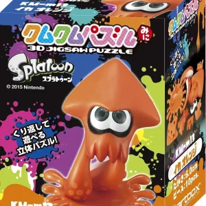 Ensky Splatoon Squid Orange 3D Puzzle Game, 10 Pieces, Ages 8+