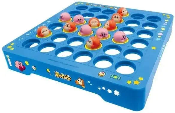 Ensky Star Kirby Reversi Board Game with Kirby & Waddle Dee Figures