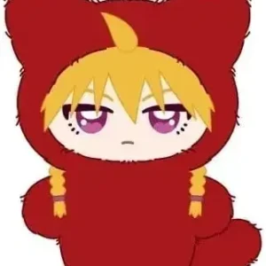 ENSKY Yomi no Tsugai Gabchan Mascot Plush Toy with Ball Chain