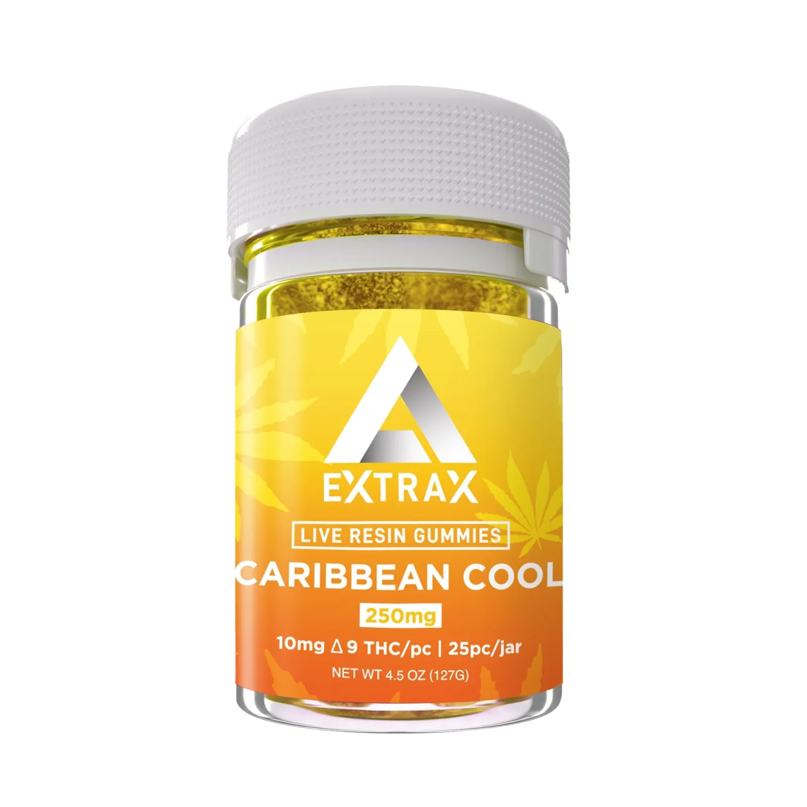 Extrax Live Resin Delta 9 Gummies - 250mg