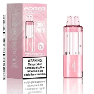 Foger Switch Pro 30K Disposable Pod (Requires Vape for Use) - Pink Lemonade (Pod)'