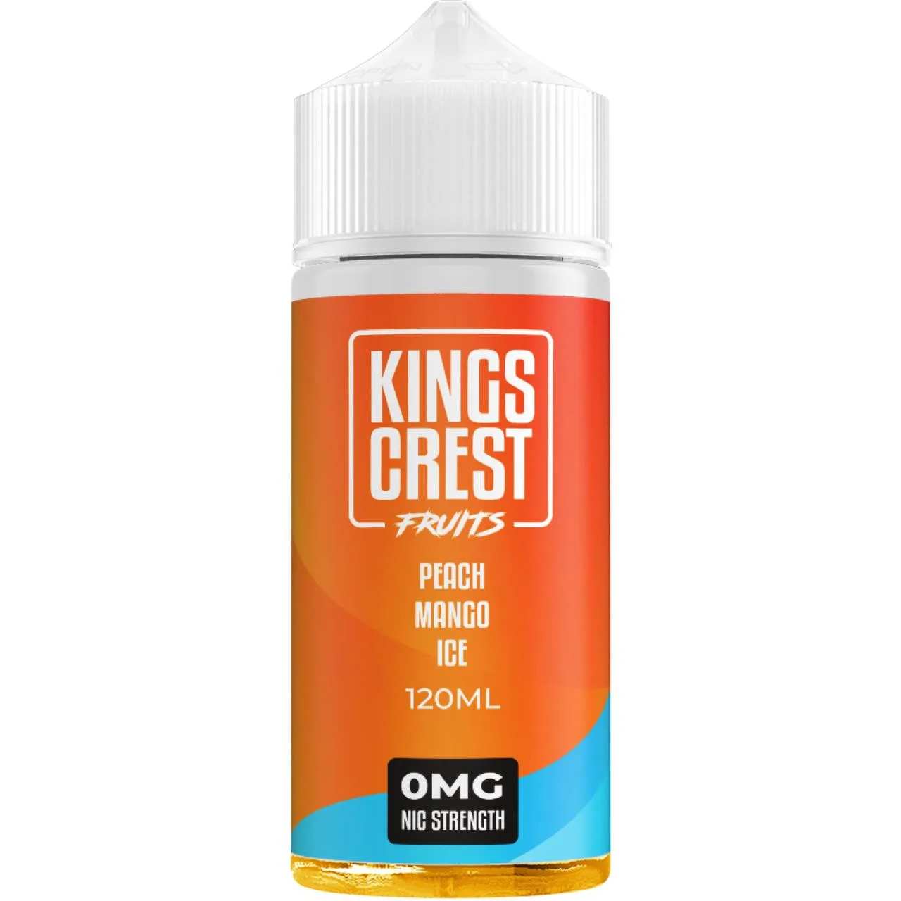 Fruits Peach Mango Ice 120ml E-Juice | King's Crest