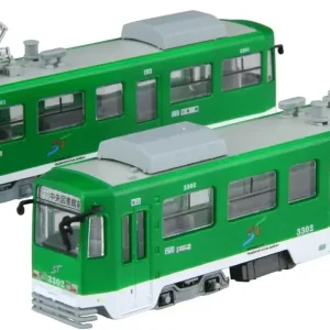 Fujimi 1/150 Structure Kit Sapporo City Tram 3300 Two-Car Model