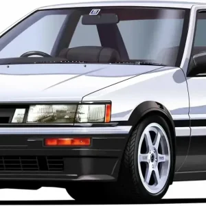 Fujimi 1/24 Toyota Corolla Levin 2-Door 1600GT APEX Scale Model