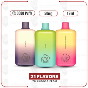 Fume Recharge Vape Disposable Device 5000 Puffs