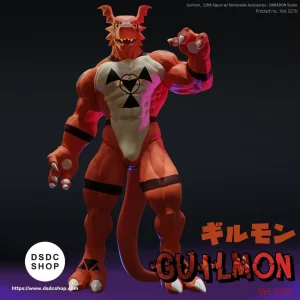 [Furry-GK In Stock]Digi-Daddy Series:-Guilmon-SHIBADON Studio-DSDC SHOP