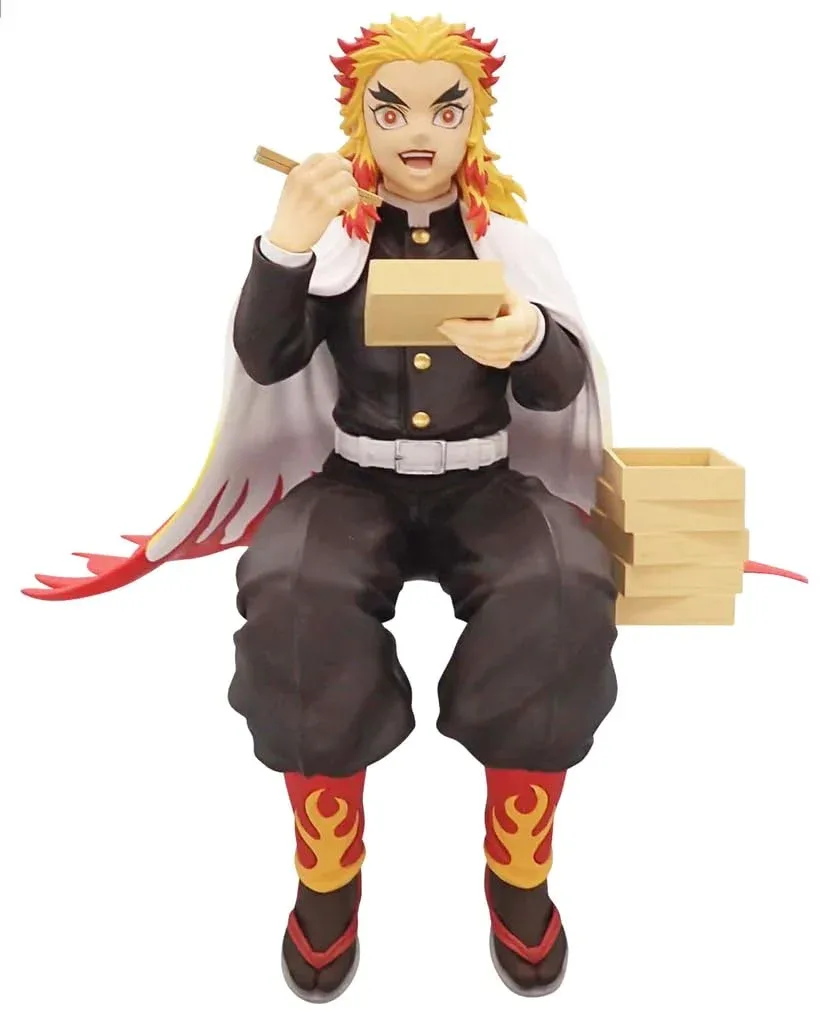 Furyu Demon Slayer Kyojuro Rengoku Noodle Stopper Figure Collectible