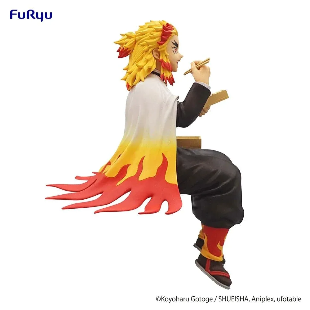 Furyu Demon Slayer Kyojuro Rengoku Noodle Stopper Figure Collectible - Image 2