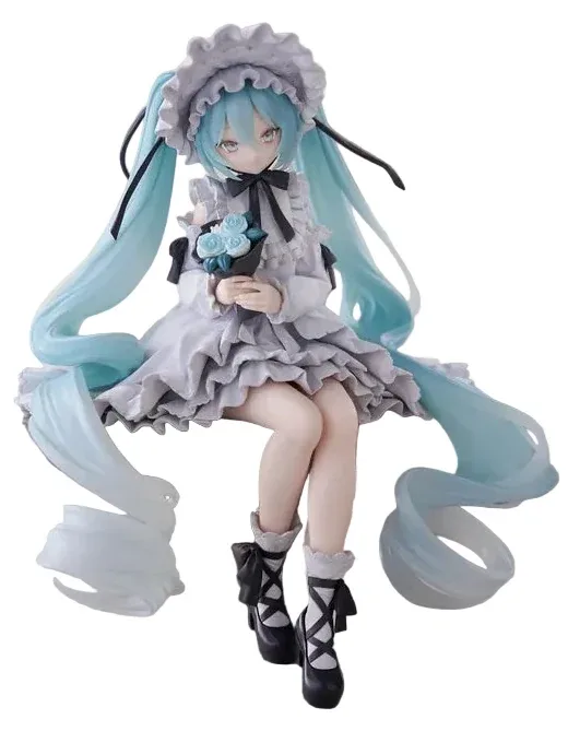 Furyu Hatsune Miku Noodle Stopper Figure Vintage Doll 15 cm PVC